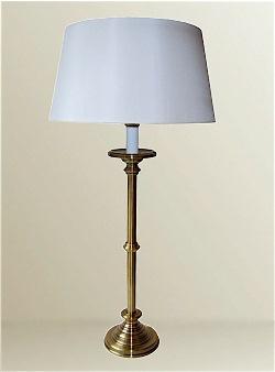 ALEXANDERS 64CM BRASS CHURCH COLUMN LAMP